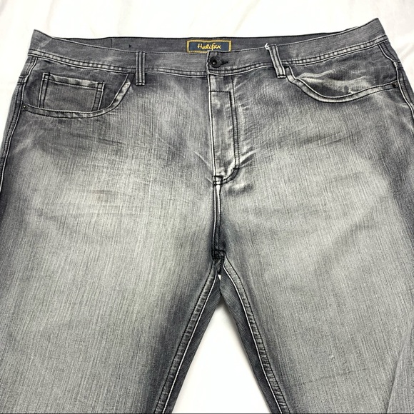 🛑SOLD🛑Halifax Mens Jeans Cross Embroidery - Picture 5 of 7